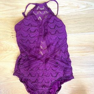 crochet bathing suit from Boca Raton Boutique Stretchy crochet material